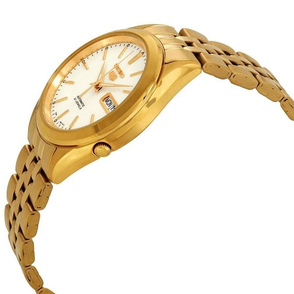 NWT Authentic Seiko Series 5 Automatic Silver Dial Men's Watch - Picture 2 of 3